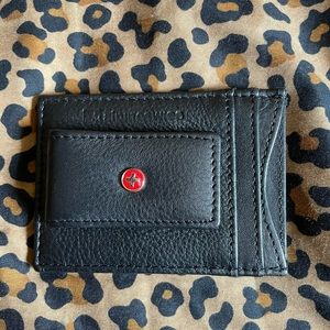Alpine Swiss money clip card holder